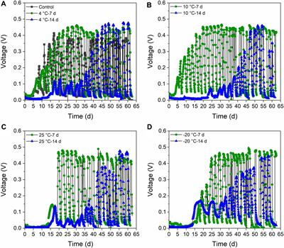 Neglected Effects of Inoculum Preservation on the Start-Up of Psychrophilic Bioelectrochemical Systems and Shaping Bacterial Communities at Low Temperature